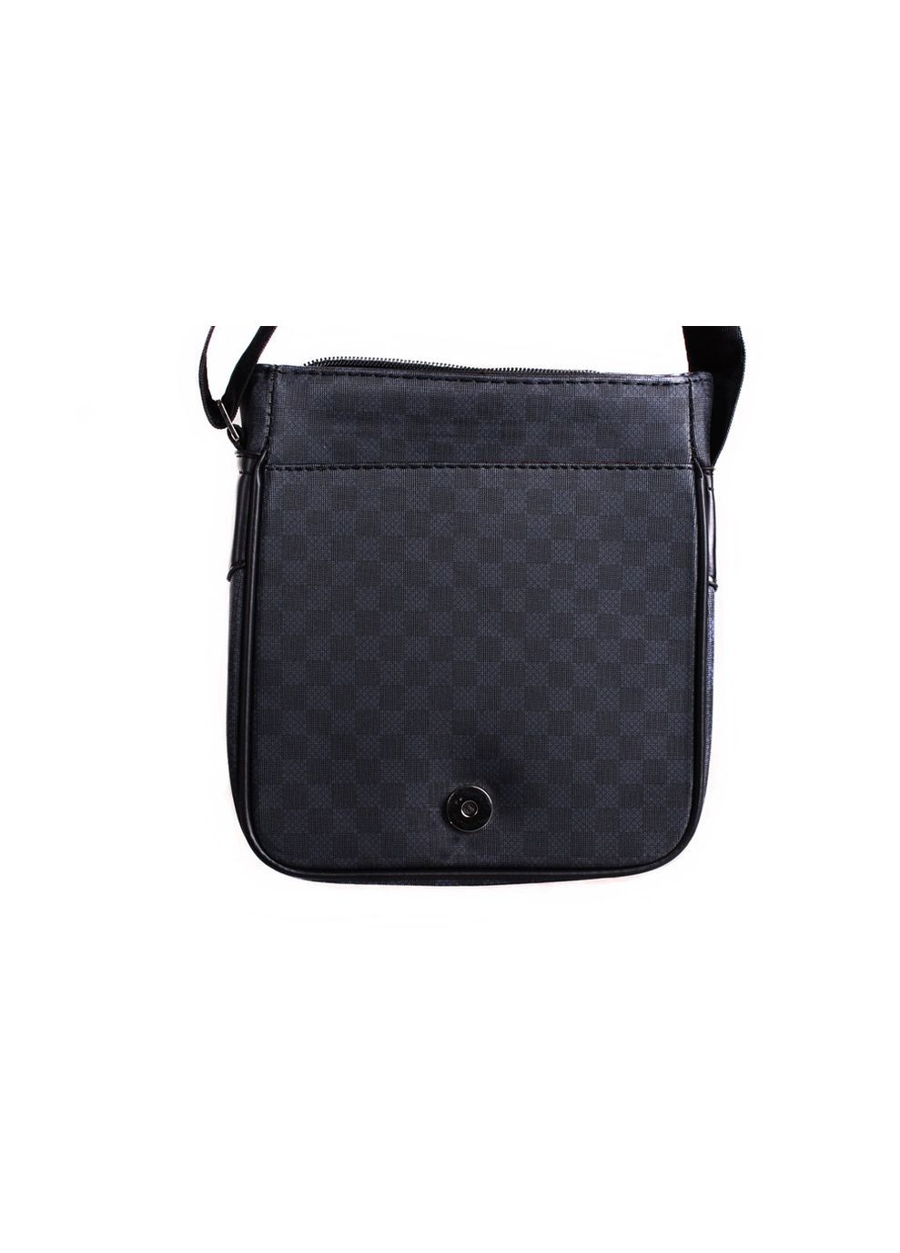 Мужская сумка из кожзама 302642 серая No Brand (370848517)