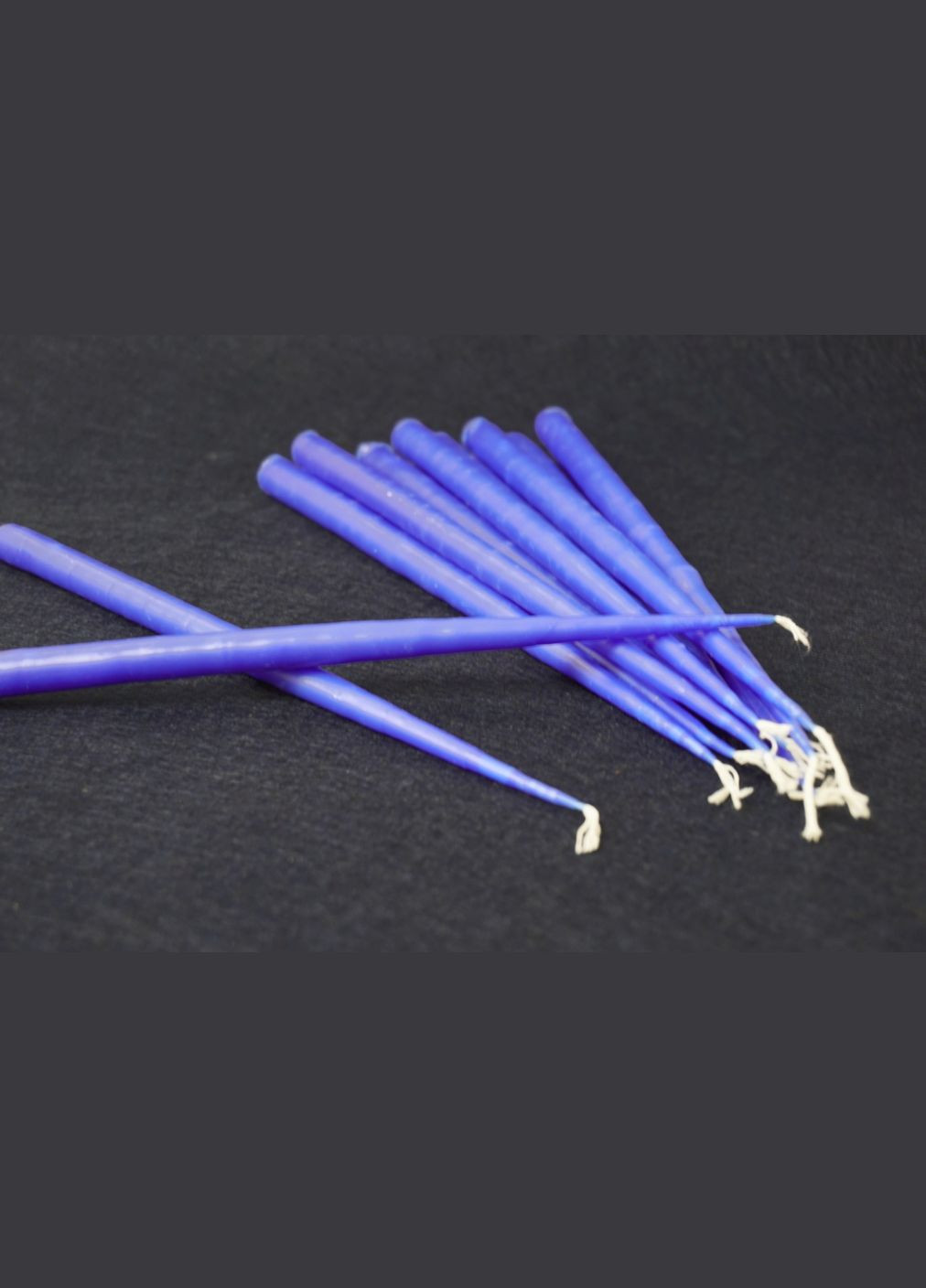 Свічка макана синя No Brand (372659036)