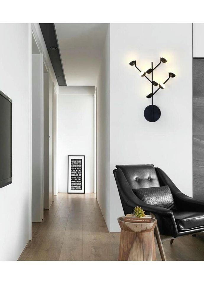 Бра LED 27018 Чорний 50х9х40 см. Sunnysky (324413540)