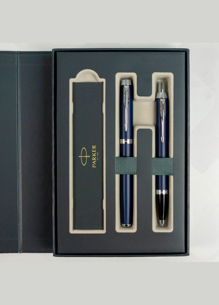 Набір IM 17 Blue CT FP + BP пір'яна + кулькова ручка 22 492b24 Parker (316468892)