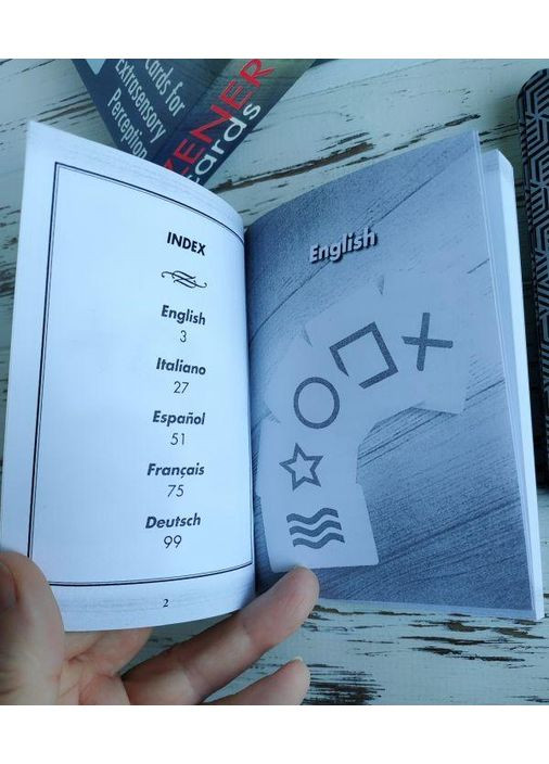 Карти Зеніра Zener cards Lo Scarabeo (351372613)