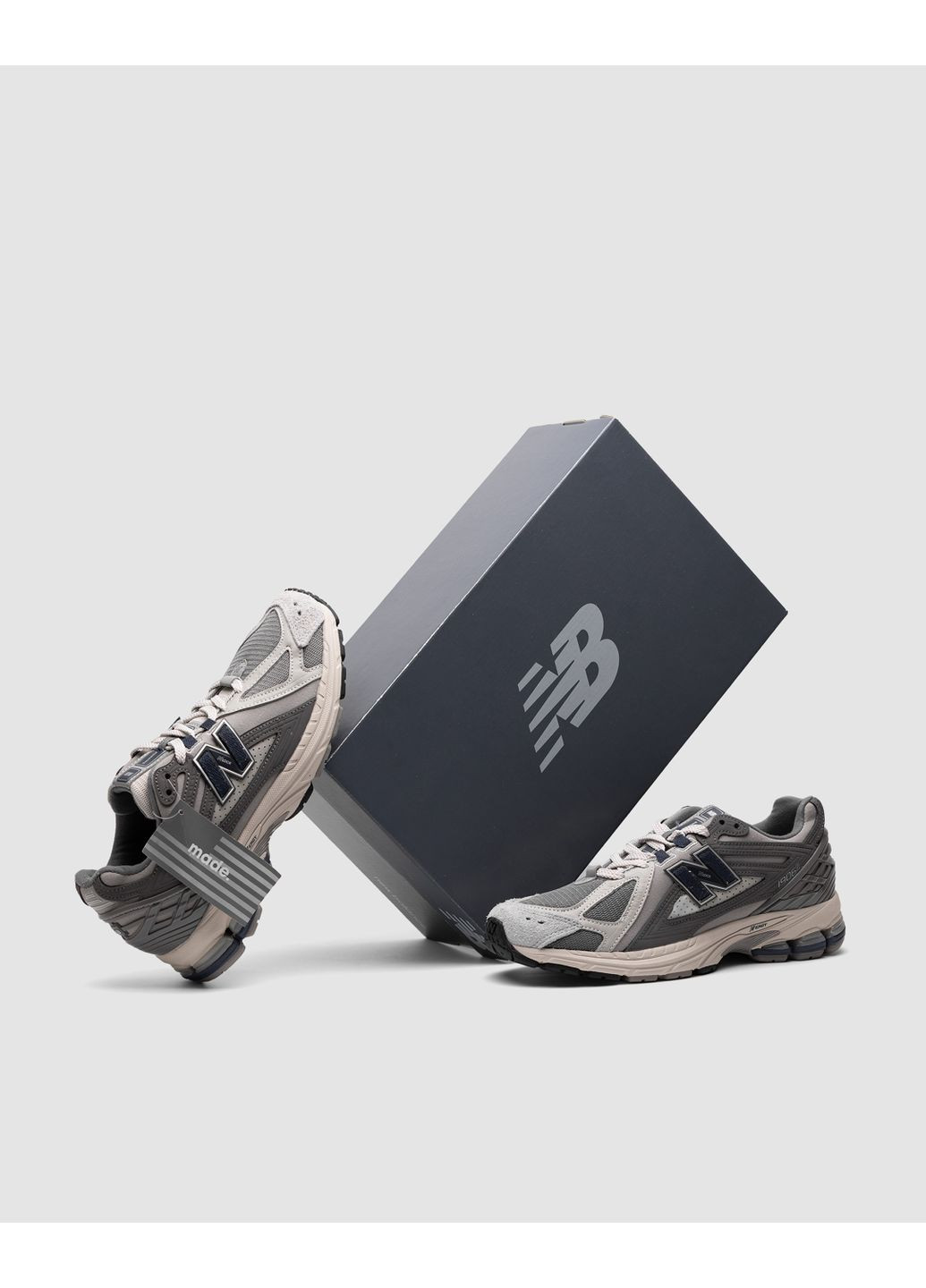 КРОССОВКИ ЖЕНСКИЕ NEW BALANCE 1906R DIAMOND DISTRICT PACK GREY EXCLUSIVE НЬЮ БЕЛАНС 1906R No Brand серые демисезоны (367169827)