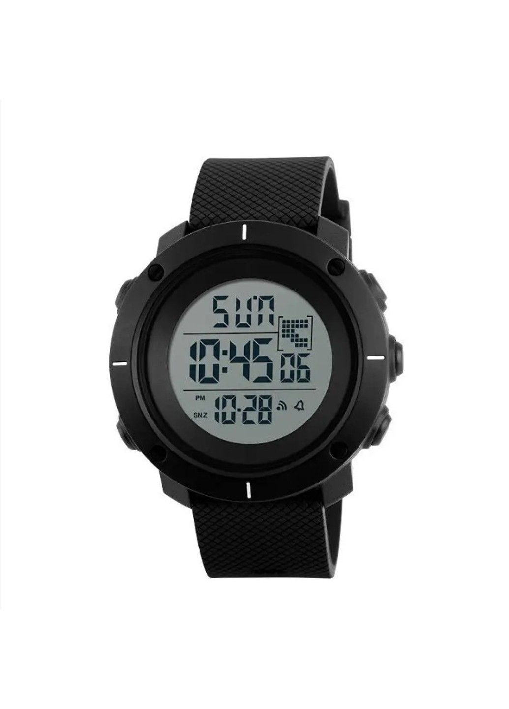 Мужские спортивные часы 1213 dekker черные Skmei (313653923)