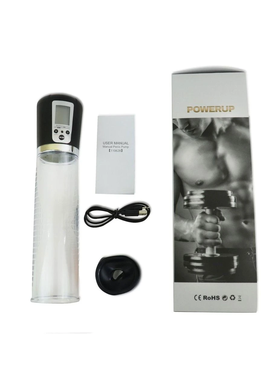 Автоматический мужской вакуумный насос LED-табло Man Powerup Men Powerup (322860283)