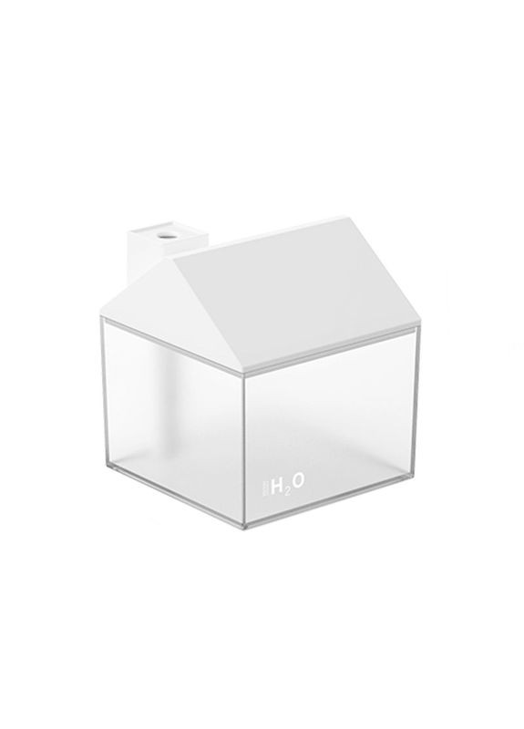 Акумуляторний зволожувач повітря в формі будиночка з підсвіткою Home 250 мл, білий More (299715982)