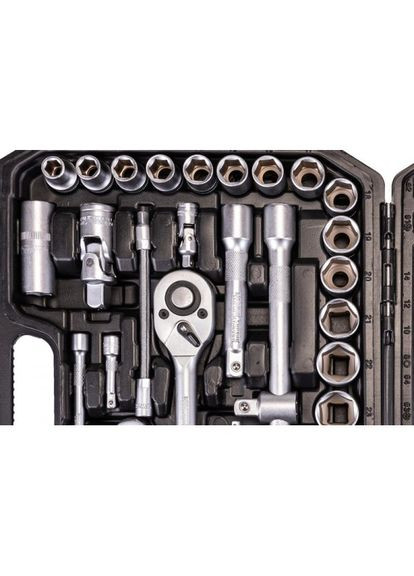 Набор ключей и насадок торцевых GM CV 1/4" и 1/2" 94 шт (78-5094) Mastertool (320576119)