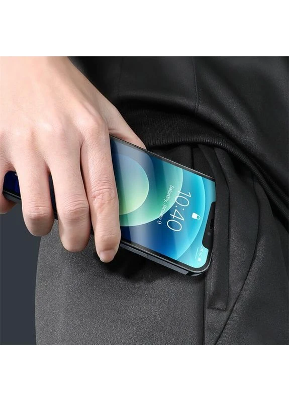 Защитное стекло 0.3 мм черное для iPhone 13 13 Pro 14 16e 2 шт. Baseus (380859444)