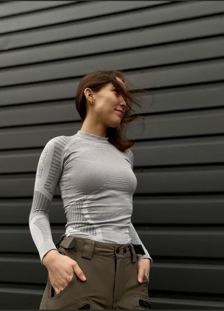 Термофутболка з довгим рукавом жіноча XPerience, Silver/Grey, Accapi (334669734)