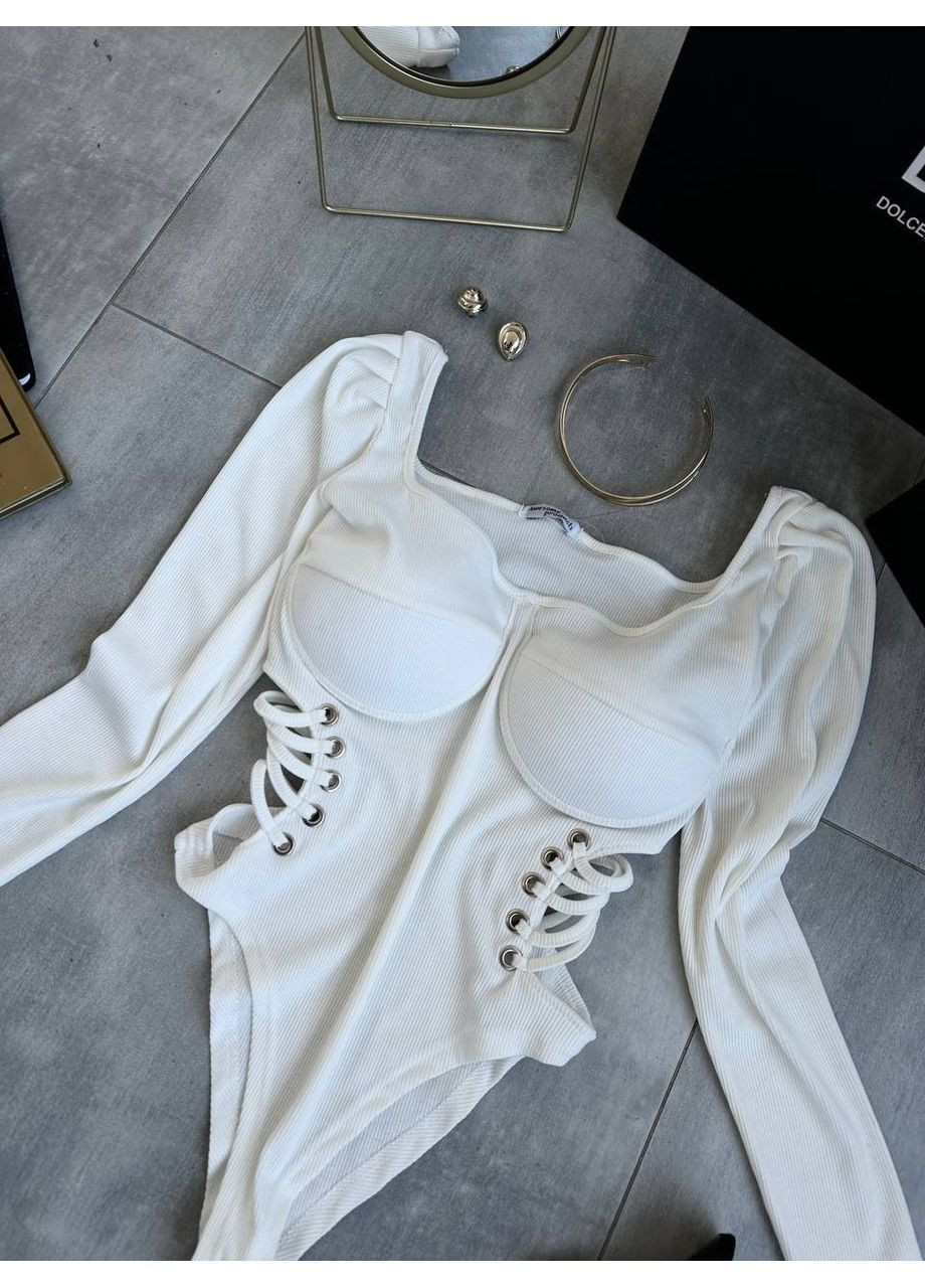 Женское боди с чашками No Brand (366227049)