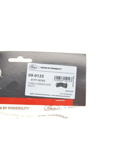 Патрубок турбокомпрессора 09-0125 Gates (368211038)
