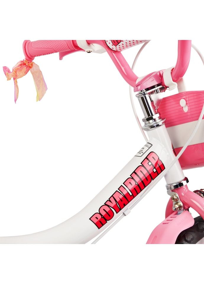 Велосипед JENNY GIRLS 18", OFFICIAL UA, білий (RB18G-4-WHT) RoyalBaby (316397201)