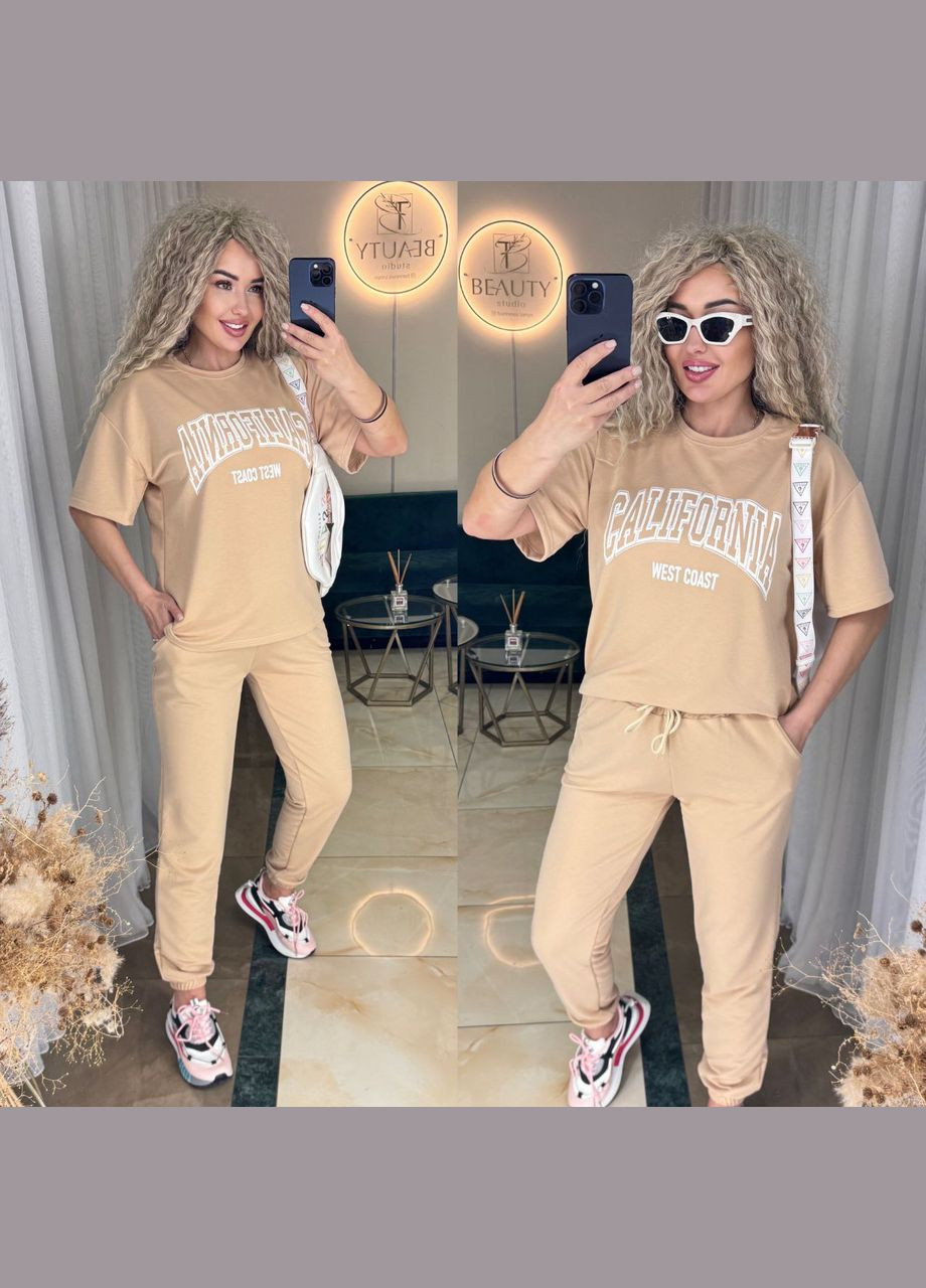 Костюм (футболка+джоггеры) Fashion (340914965)