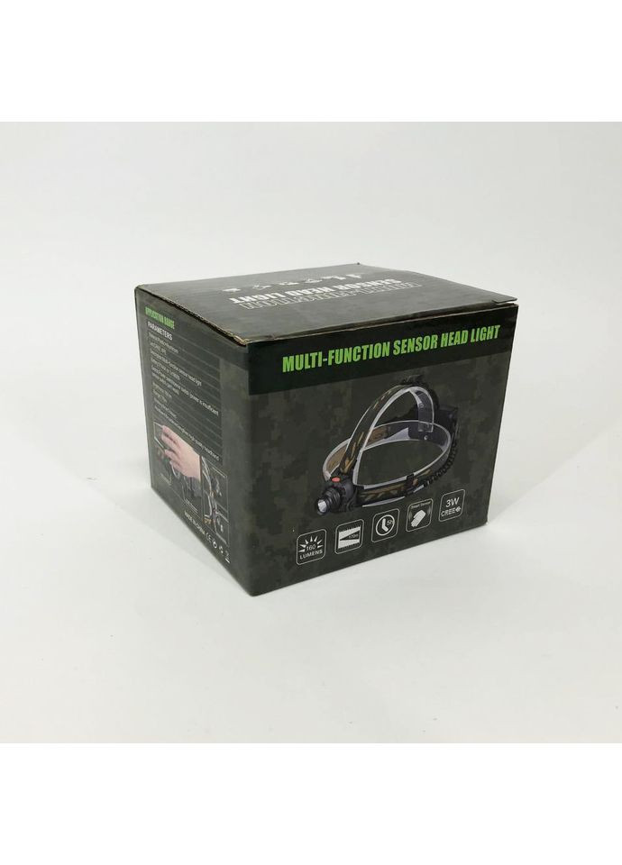 Мощный фонарь для рыбалки BL 1505602B SENSOR, светодиодный ME-860 налобный фонарик Bailong (352770183)