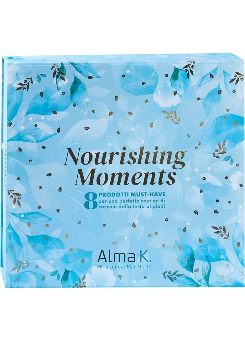 Набор для волос, тела и лица Nourishing Moments, (100 мл/100 мл/100 г/100 мл/50 мл/75 мл/30 мл/15 мл) Alma K (352187011)