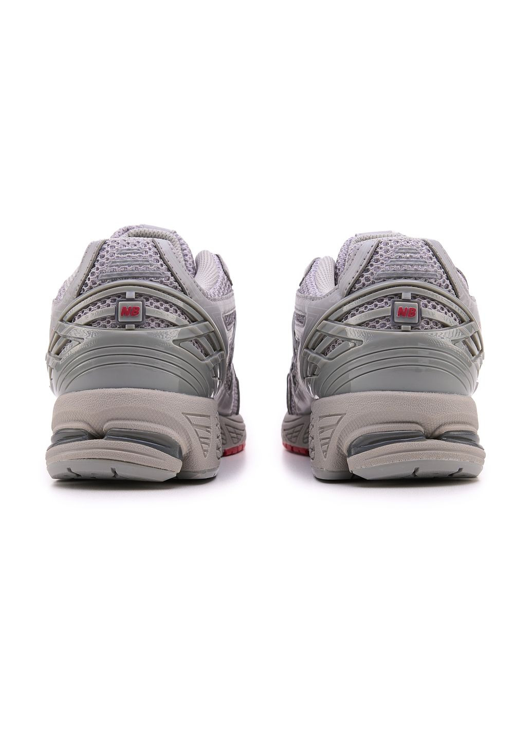 Серые демисезонные кроссовки мужские new balance 1906r grey deep red нью беланс 1906r No Brand
