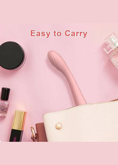 Многофункциональный вибратор для точки G с рельефной головкой анальный светло-розовый (2104618292) No Brand (322843620)