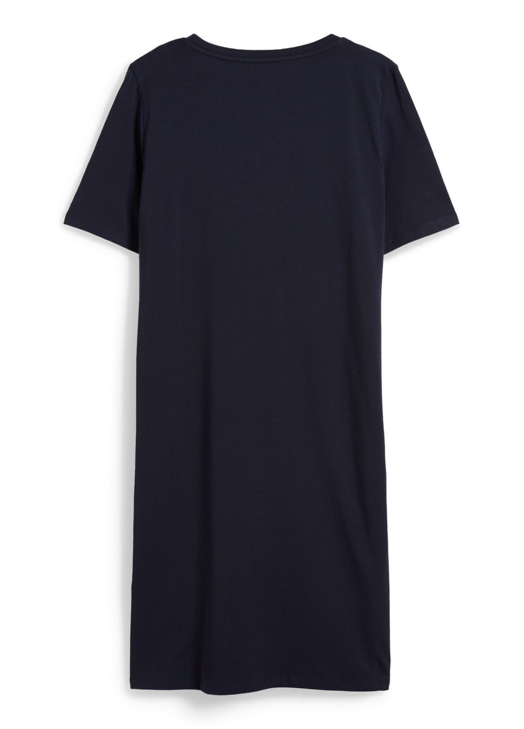 Темно-синя кежуал плаття-футболка для вагітних C&A однотонна