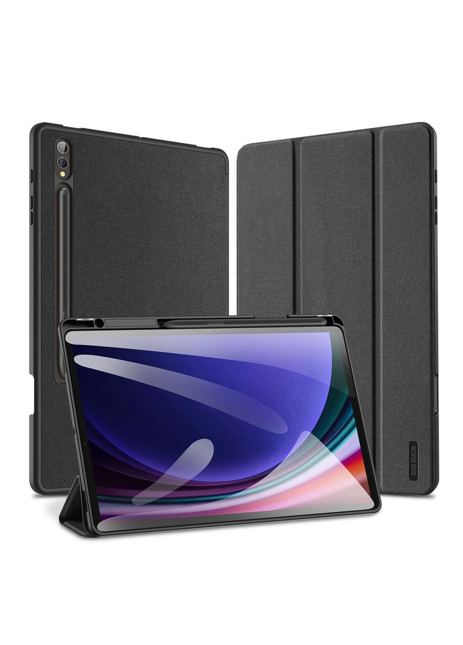 Чохол книжка Domo Series для Samsung Galaxy Tab S9 Plus 12.4" X810/X816B Black Dux Ducis (324234669)