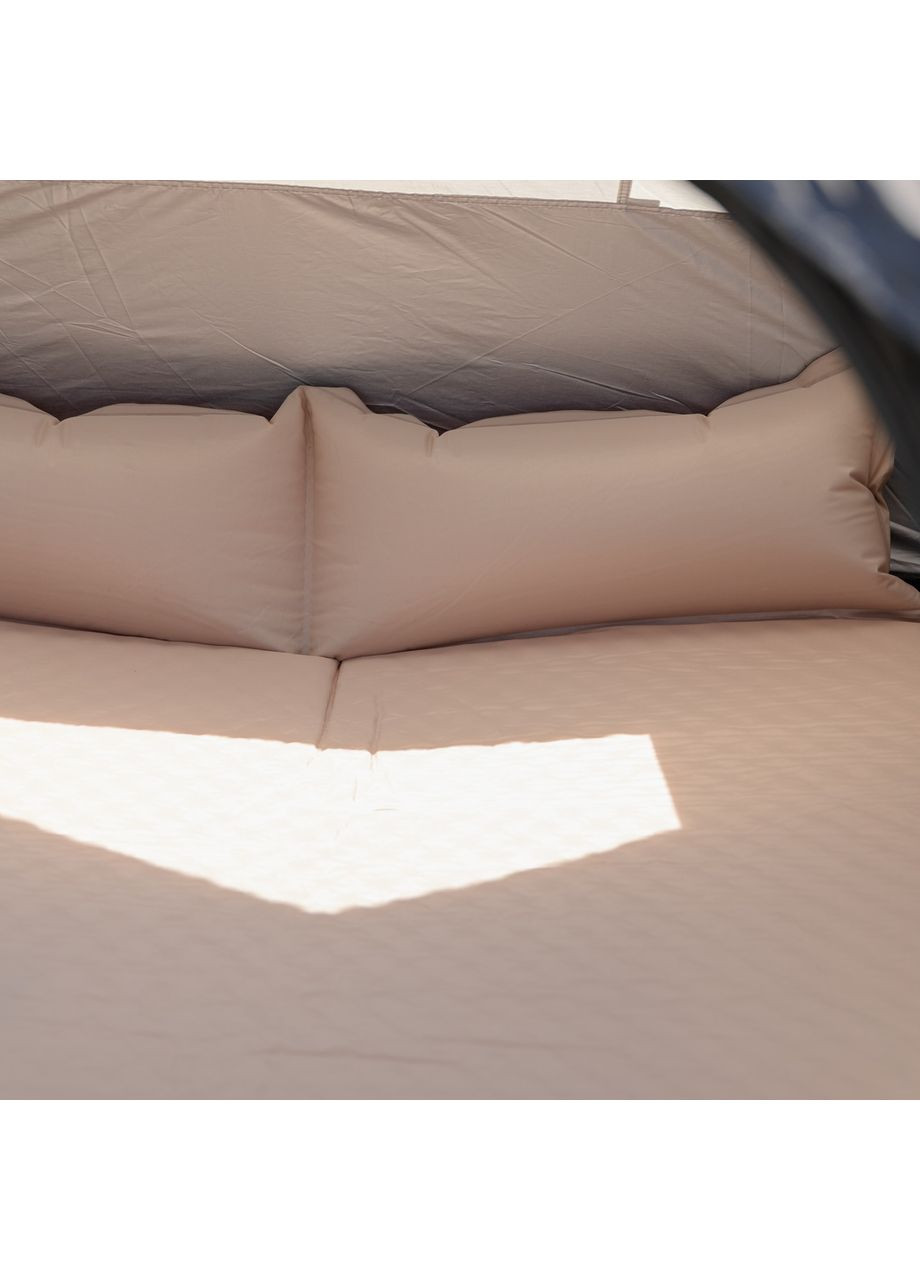 Самонадувной матрас походный в палатку 190×130×3 см туристический с подголовником LU-027 LUGI (370439178)