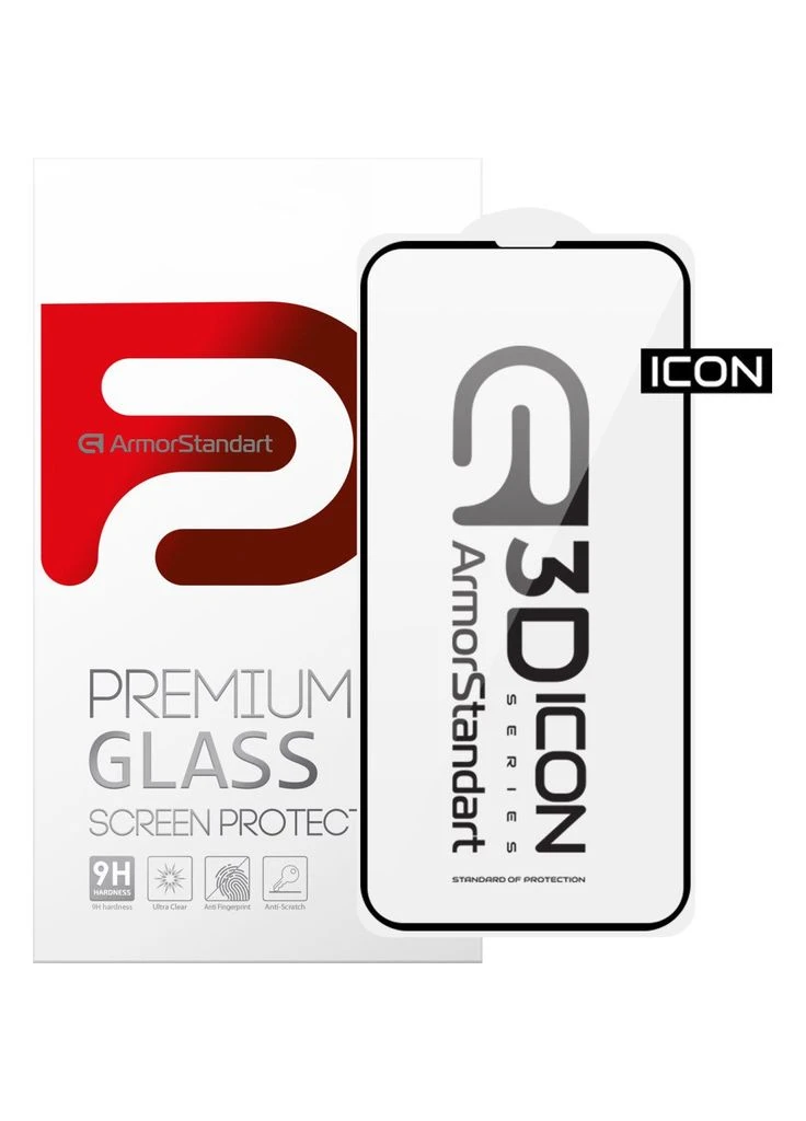 Скло захисне (ek14535) ArmorStandart Icon 3D Apple iPhone 14 Plus Black (388901862)
