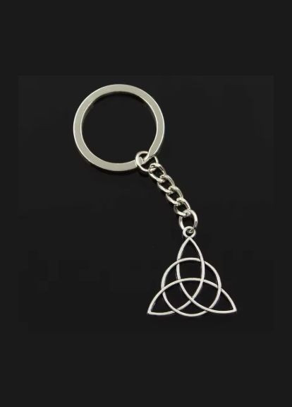 Брелок язичне колесо трікветр Виккан Сигил амулет No Brand (339869708)