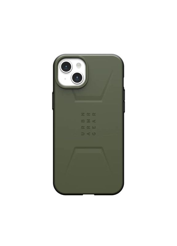 Чохол-накладка Civilian Magsafe для Apple iPhone 15 Plus Olive Drab (114306117272) Urban Armor Gear (370622163)
