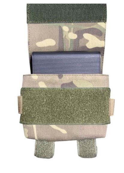 Итог карман (противовес) для аксессуаров на кавер для баллистического шлема Fast Mandrake мультикам SV Сварог (342375327)