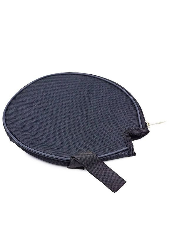 Чехол на ракетку для настольного тенниса 1/2 (полиэстер, р-р 17х18см, синий-черный) (MT-2716) Record (361438484)