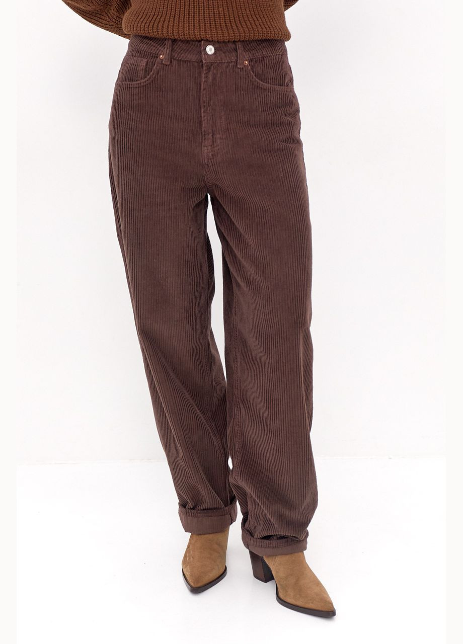 Вельветові прямі штани Lurex (314454605)