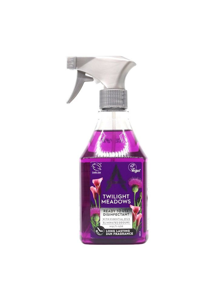 Універсальний дезінфікуючий засіб для чищення без хлору Таємничі луки 550 мл Astonish (369488032)