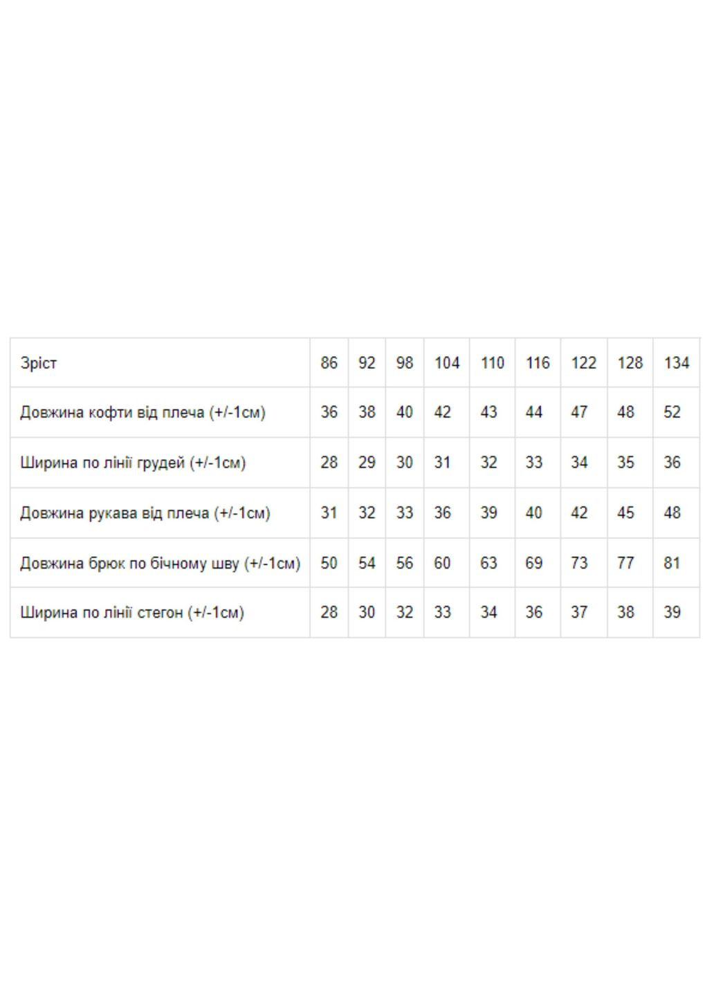 Сіра демісезонна піжама для дівчинки Носи своє 6076-024-33-5
