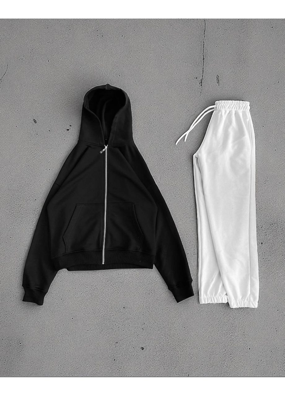 Мужской демисезонный спортивный костюм черный No Brand (363849565)