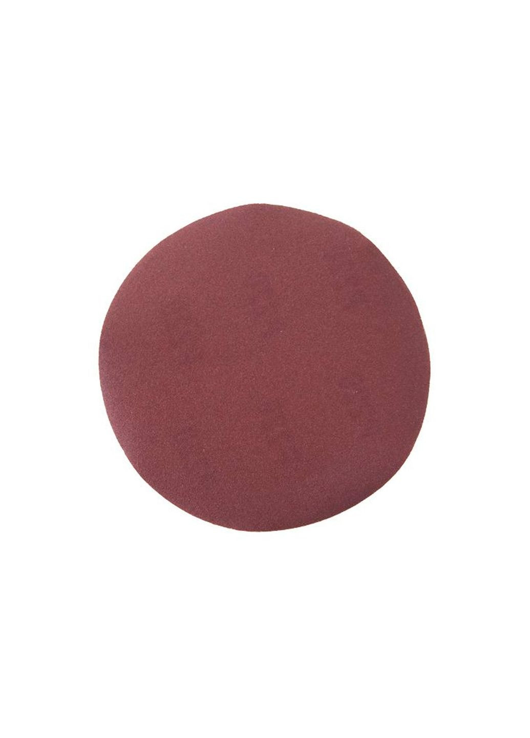 Круг шлифовальный самоклеящийся 125 мм Р120 оксид алюминия для металла и дерева (10 шт.) Intertool (338620307)