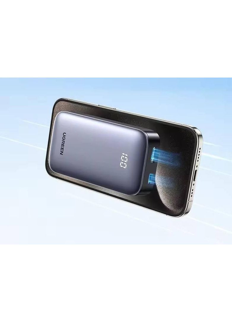 Павербанк PB502 10000 mah 30W со сквозной зарядкой Портативная батарея для зарядки телефона и ноутбука Ugreen (349824332)