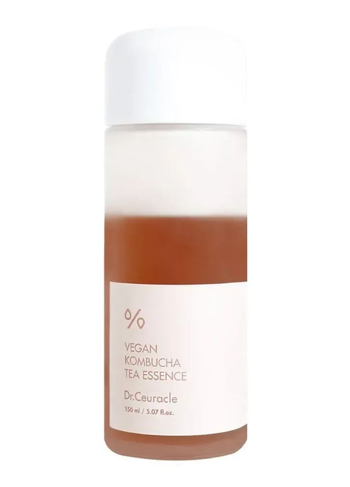 Dr.Ceuracle Веганская многофункциональная кремовая эссенция с экстрактом комбучи и черного чая Vegan Kombucha Tea Essence, 150 мл — Крем, Южная Корея (341350322)