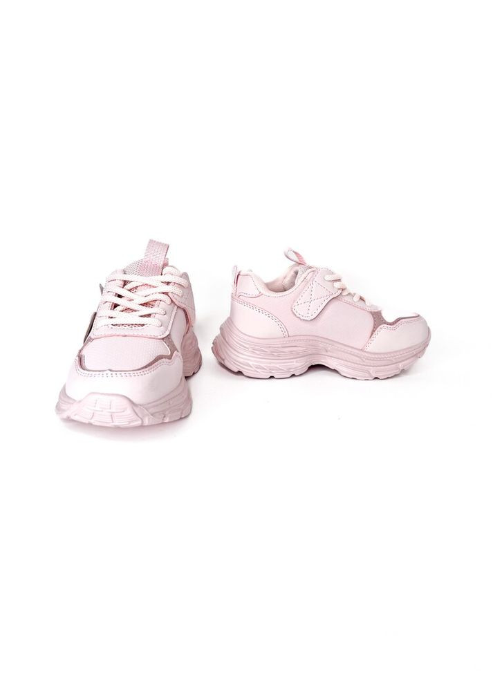 Розовые кроссовки 26 г 16,3 см розовый артикул к467 Clibee