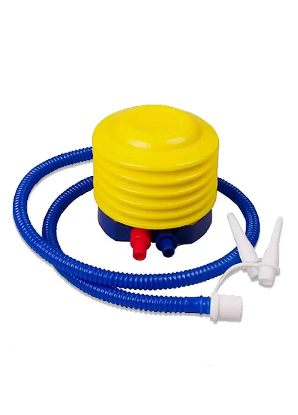 Надувное кресло с пуфом флокированным покрытием насосом максимальной нагрузкой 100 кг 116х88х83 см (480500-Prob) Темно-синее Unbranded (336434325)