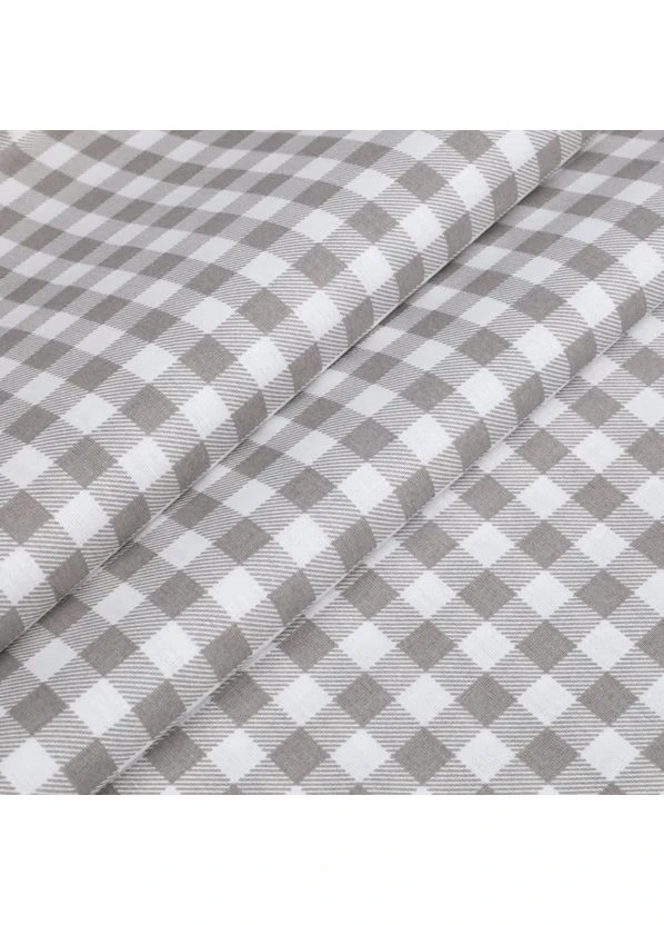 Простирадло на резинці 80х160 TAUPE CHECK (4822052402320) Cosas (391378656)