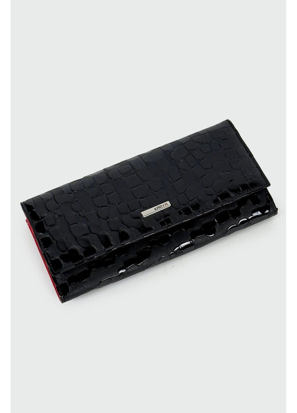 Лаковый женский кошелек кожаный 1101-588 Karya (371648024)