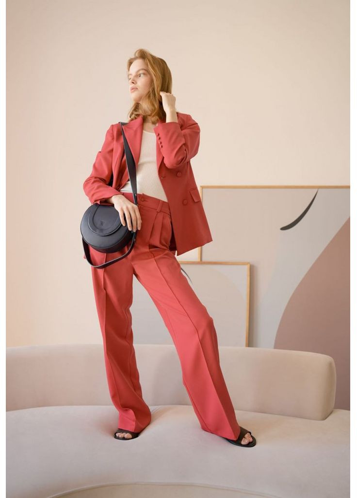 Жіноча шкіряна сумка Mandy темно-синя The Wings (348358627)