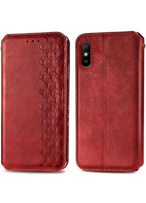 Кожаный чехол-книжка Cubic для Xiaomi Redmi 9A Getman (337515849)