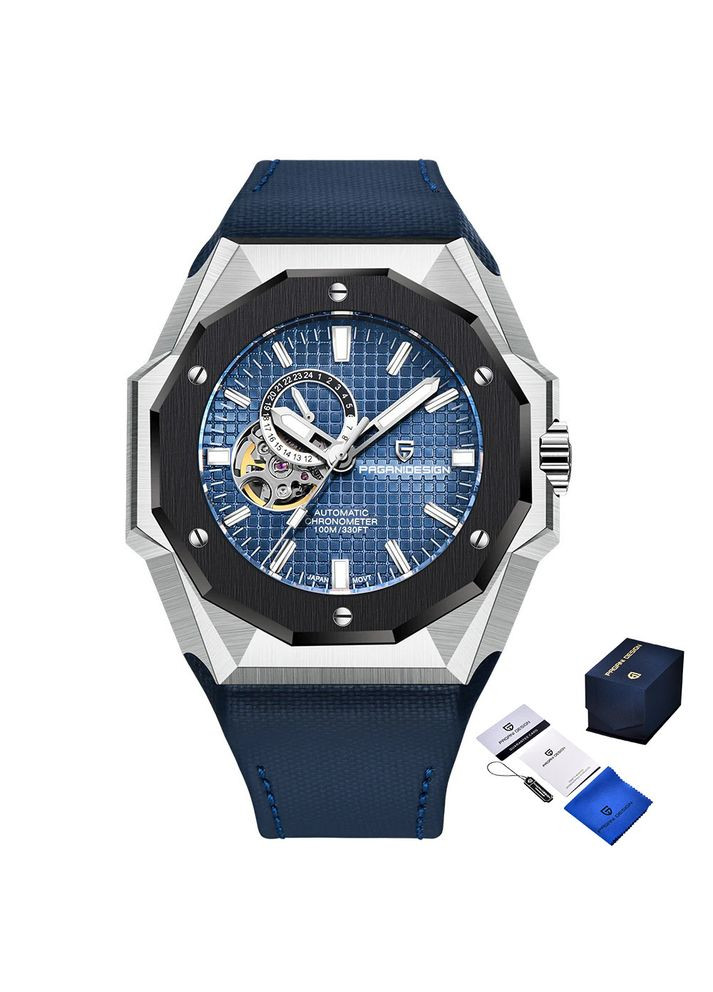 Чоловічий годинник Pagani Design YS010 Silver-Blue PD (356173391)