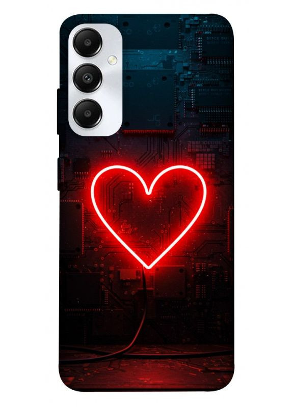 Чехол с принтом для Samsung Galaxy A05s / для самсунг галакси А05с Яркое сердце No Brand (339064289)