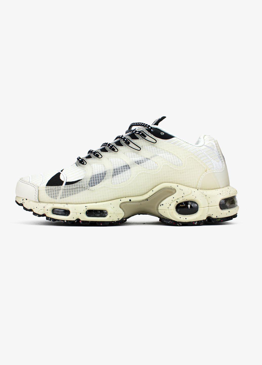Белые всесезонные кроссовки мужские air max tn plus terrascape white | найк аир макс тн плюс белые No Brand