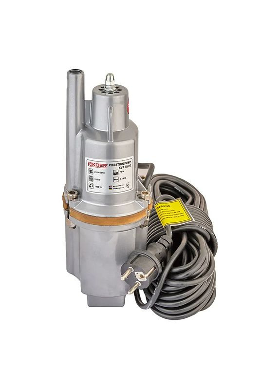 Вібраційний насос одноклапанний нижній забір KVP 60/20 (KP3144) KOER (321214005)