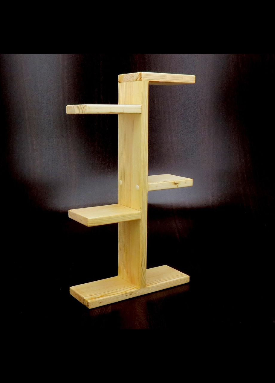 Подставка для цветов из дерева Валенсия ваниль (ЦВП-000302) No Brand (328224616)