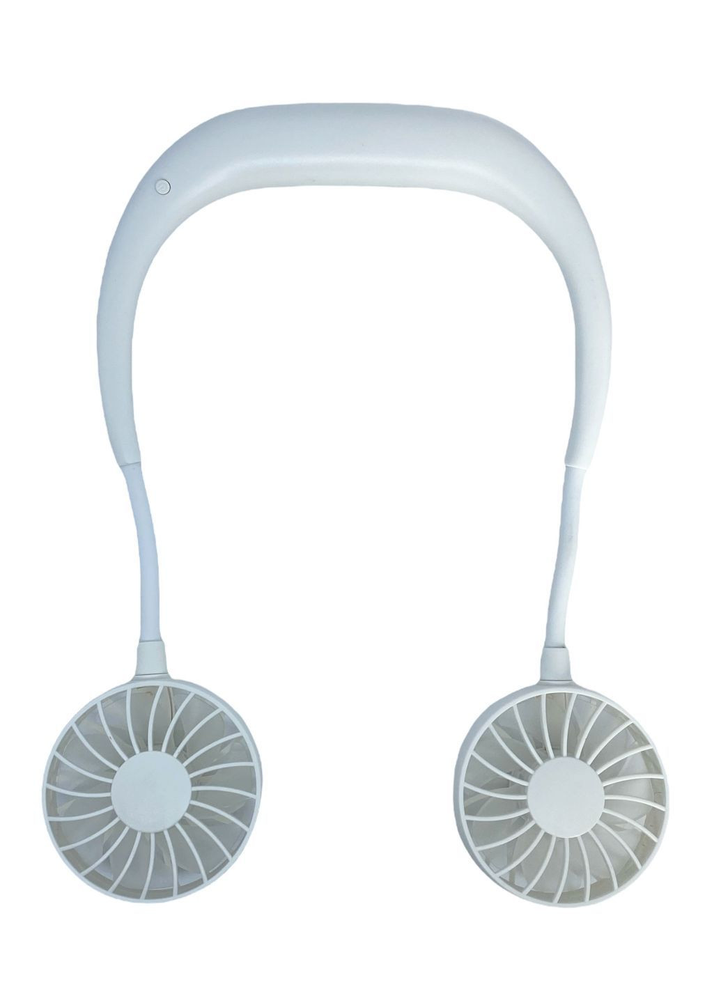 Вентилятор на акумуляторі подвійний на шию портативний зарядка від USВ чорний Sports Necklace Fan No Brand (335821228)