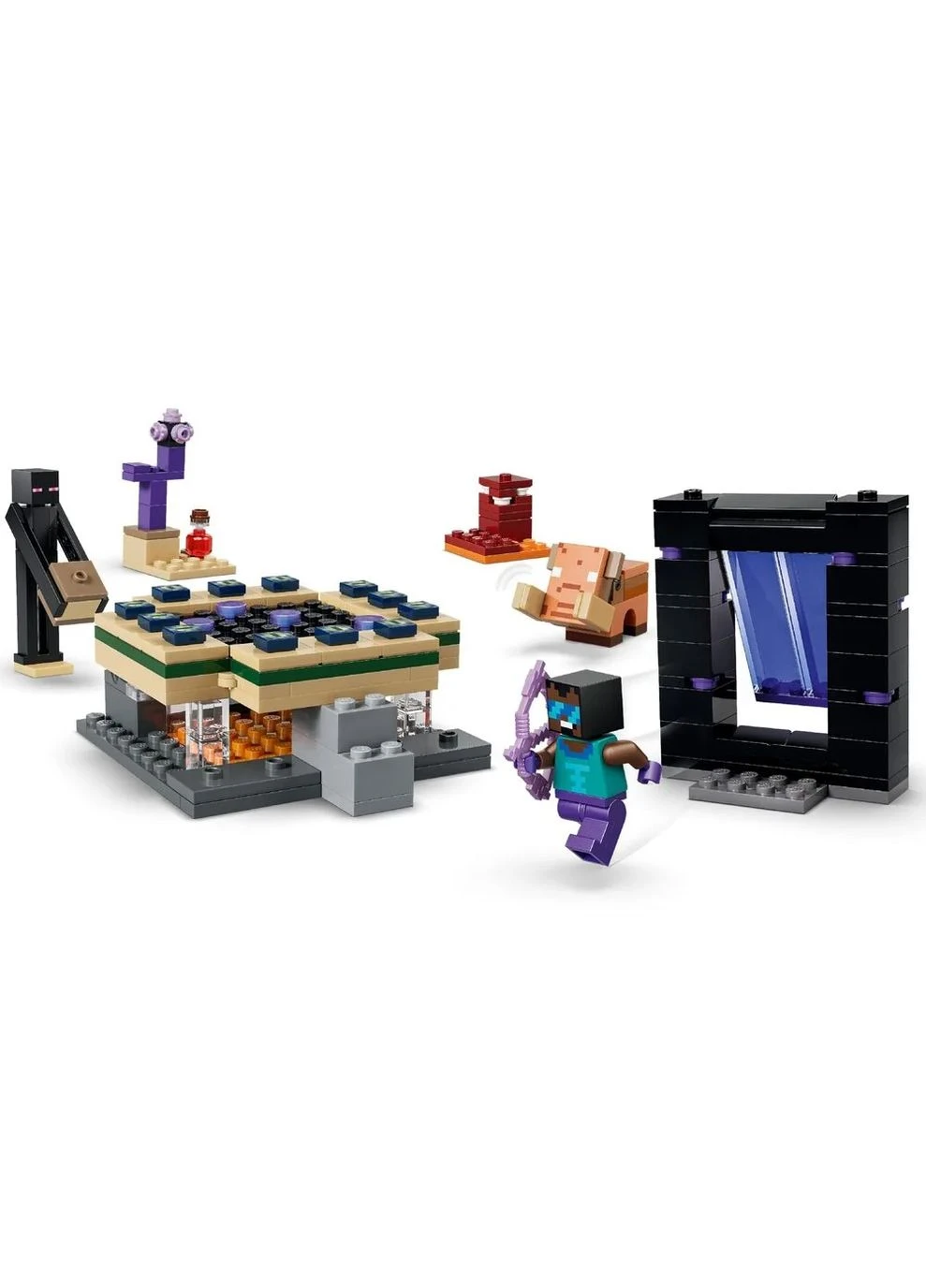 Конструктор Minecraft Путешествие в Нижний мир и Портал в Край Lego (386040000)