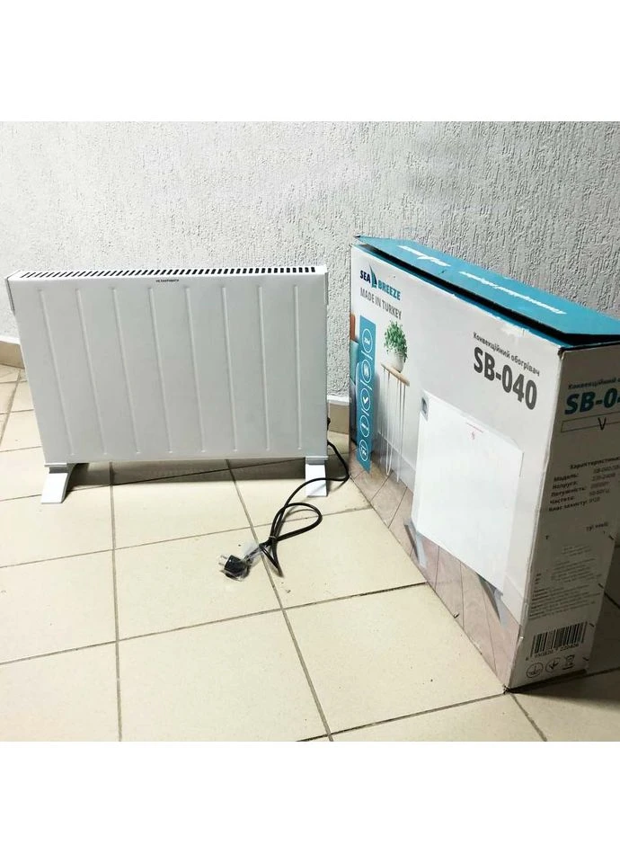 Бытовой конвекторный обогреватель SeaBreeze SB-040 2000 Вт, Конвертор для дачи, Обогреватель для гаража CI-70 Sea Breeze (378152833)