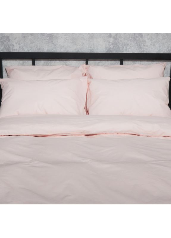 Комплект постільної білизни Бязь Gold Люкс «» Полуторний Євро 160х220 наволочки 4х70х70 (MS-820006954) Moon&Star Soft Rose (356114131)